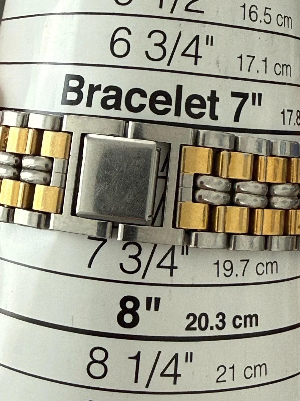 Seiko Vintage Watch Two-Tone Bracelet Case Gray Dial Date Window New Crystal